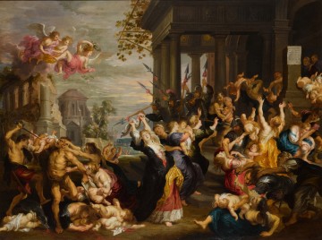 Pedro Pablo Rubens Painting - Masacre de los Inocentes Barroco Peter Paul Rubens